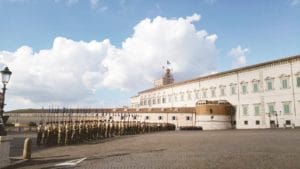 Rzym zabytki - Pałac na Kwirynale - fasada