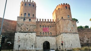 Rzym - brama św. Sebastiana