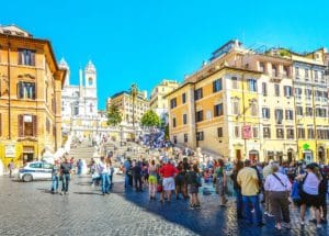 Rzym barokowy - Plac Hiszpański