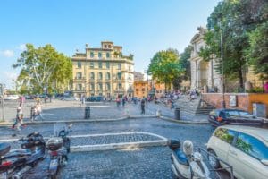 Zatybrze - Piazza Trilussa